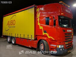 Scania R 450 R 6X2 Topliner Curtainsider 2500kg Ladebo...