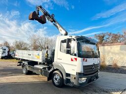MERCEDES-BENZ Atego 918 4x2 Kipper KRAN Greifer FUNK AHK