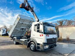 MERCEDES-BENZ Atego 918 4x2 Kipper KRAN Greifer FUNK AHK