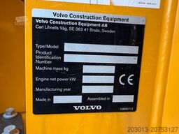 VOLVO A25G Dumper 10.137 h Baujahr 2021