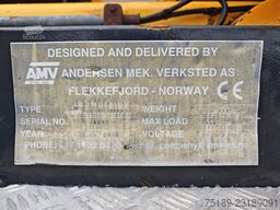 Volvo FMX 420 8x4 AMV SWL 10000 RH Tunnelplatform