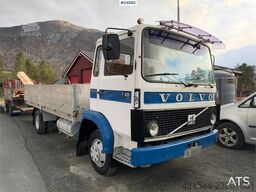 Volvo F408 4x2 Flatbed Truck with Tail Lift WATCH VIDEO