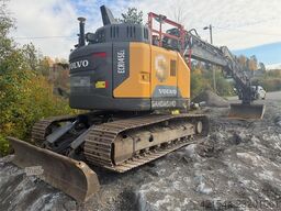 Volvo ECR145EL Crawler Excavator – 3 Buckets, Tiltrotato