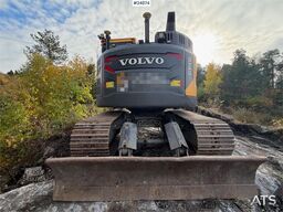 Volvo ECR145EL Crawler Excavator – 3 Buckets, Tiltrotato