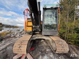 Volvo ECR145EL Crawler Excavator – 3 Buckets, Tiltrotato