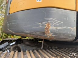 Volvo ECR145EL Crawler Excavator – 3 Buckets, Tiltrotato