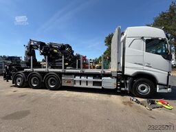 Volvo FH 420 8x4 PRITSCHE + (31m!) KRAN HIAB 858 E-7 ...