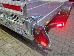 Agados Senklift Maschinen Motorrad Transport