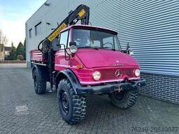 Unimog 416/U1100 Hiab kraan, Werner lier