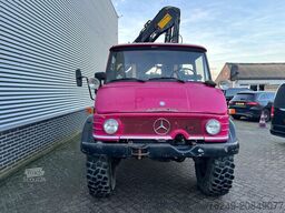 Unimog 416/U1100 Hiab kraan, Werner lier