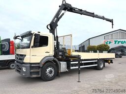 MERCEDES-BENZ 1833 Axor / HIAB 122-3 / 7m Pritsche / 1. Hand
