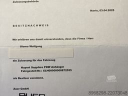 Hapert Sapphire L TADEM 3,5 To