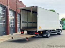 MAN TGM 18.290 Schmitz box with sidedoors - Zepro l...