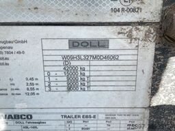 DOLL H3L-14XL Tri/A Log Trailer / Ausziehbar