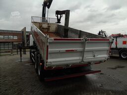 Scania P400 + 8x4 + HIAB CRANE + TIPPER