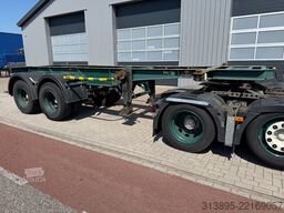 Trasporto di container Van Hool 20 Ft Container Chassis, Full Steel, Perfect Co...