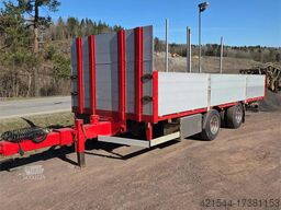 Närko 2 axle Trailer w/ Aluminum frames.