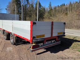 Närko 2 axle Trailer w/ Aluminum frames.