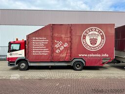 Mercedes-Benz Atego 1223 L 4x2 Atego 1223 L 4x2, Kompl. Zug, Lift- & Schiebeplateau, Durchladesystem, Funk