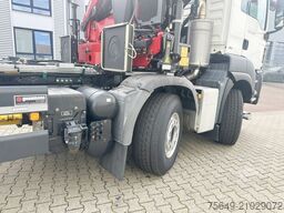 MAN TGS 35.480 8X4 BL TGS 35.480 8X4 BL, Intarder, Kran HMF 3220-K6, 4-fach Abstützung, Funk