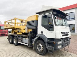 Iveco-Magirus Trakker AD260T36 6x4 Trakker AD260T36 6x4, AMV Hubsteiger + Kompressor, Funk