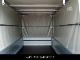 STEMA Tieflader mit Plane+Spriegel 251x128x135 cm  cm