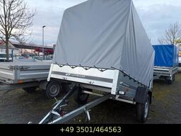 TEMARED Garden Trailer 230x125 Kipp mit Plane+Spriegel