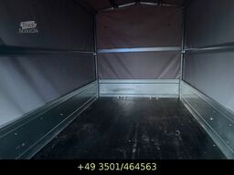 TEMARED Garden Trailer 230x125 Kipp mit Plane+Spriegel