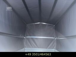 TEMARED Garden Trailer 230x125 Kipp mit Plane+Spriegel