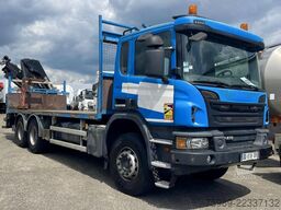 Scania P410 HIAB  X-HIDOU 188 E-5, RETARDER, WHEELBASE...