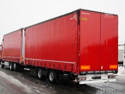 VOLVO FH 460 / ZESTAW TANDEM / 120 M3 / PRZEJAZDOWY /