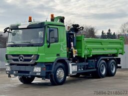 MERCEDES-BENZ ACTROS 2636* KIPPER 5,20 + BORDMATIC / 6x4