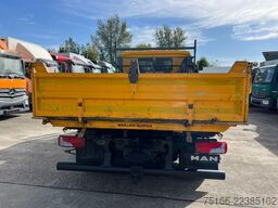 MAN 8.180 K Kipper MEILLER 3-Seiten 4 m*3-Sitzer*AHK