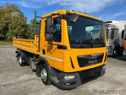 MAN 8.180 K Kipper MEILLER 3-Seiten 4 m*3-Sitzer*AHK