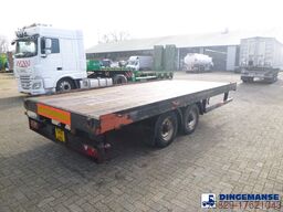 Adcliffe 2-axle drawbar platform trailer 7 t