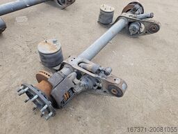 SAF trailer axle disc brakes.