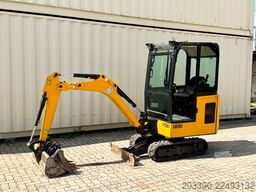 JCB 15C-1 / 982 H /  3 x Löffel / Kabine