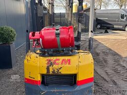 TCM FHG15T3 Duplex mast - freelift - LPG - TOP cond...