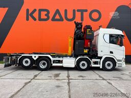 Scania R 580 8x2*6 PK 78002 + JIB / PALFINGER T15 ton ...
