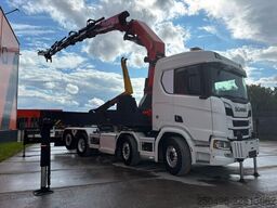 Scania R 580 8x2*6 PK 78002 + JIB / PALFINGER T15 ton ...
