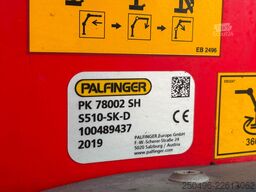 Scania R 580 8x2*6 PK 78002 + JIB / PALFINGER T15 ton ...