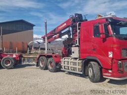 Volvo FH16 750 6x4 + Semi remorque forestière DIEBOLT