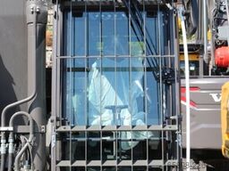 Komatsu Echle Kabinenschutzgitter einschiebbar