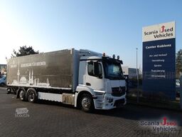 Camión de bebidas Mercedes-Benz Antos 2540 - Schwenkwandkoffer - AHK -