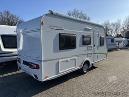 Karavāna LMC Sassino 460 E Mover Markise Fahrradträger