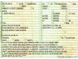 MAN TGL 12.250 4X2 BL | Triple Verdampfer | Ladebord