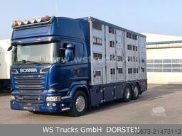 SCANIA R 580 V8 Menke-Janzen 3 Stock Hubdach Tränken