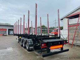 PAVIC Holzauflieger mit 8 Schemel und 16  Rungen Miete