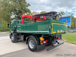 MAN TGM 18.320 4x2 Kipper KRAN 15m FUNK AHK