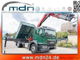 MAN TGM 18.320 4x2 Kipper KRAN 15m FUNK AHK